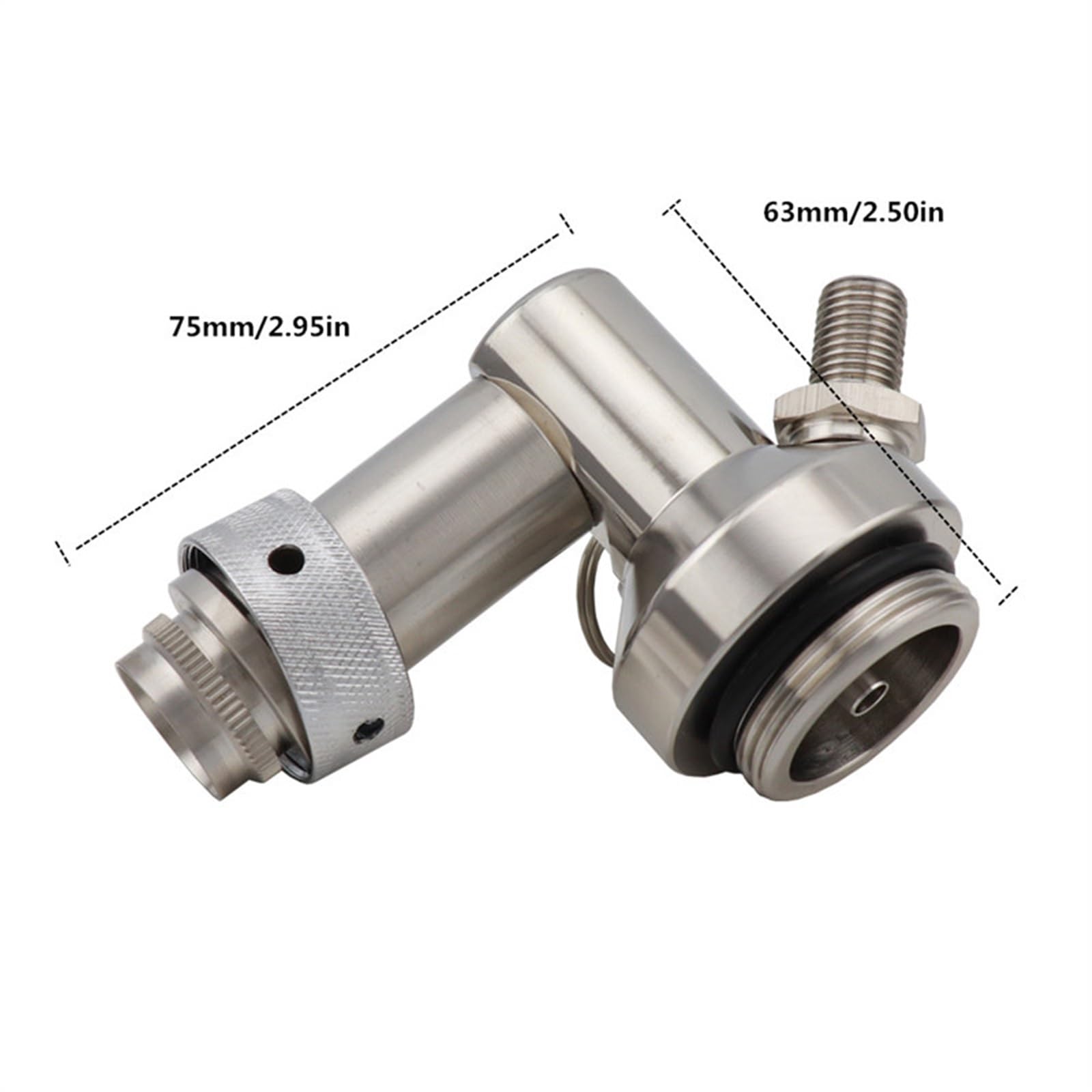 Warzenie piwa Dozownik Mini Growler z ładowarką Keg Regulator Co2 do beczki piwa Homebrew 2L 4L 5L Beczka na piwo(Type 2)