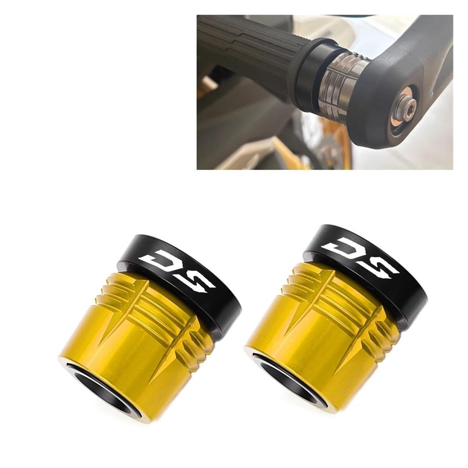 Embouts De Guidon pour Motos pour V&OGE Va&lico DS800X Rally DS900X DS625X DS525X 525 625 800 900 DSX (2023-2026)(H)
