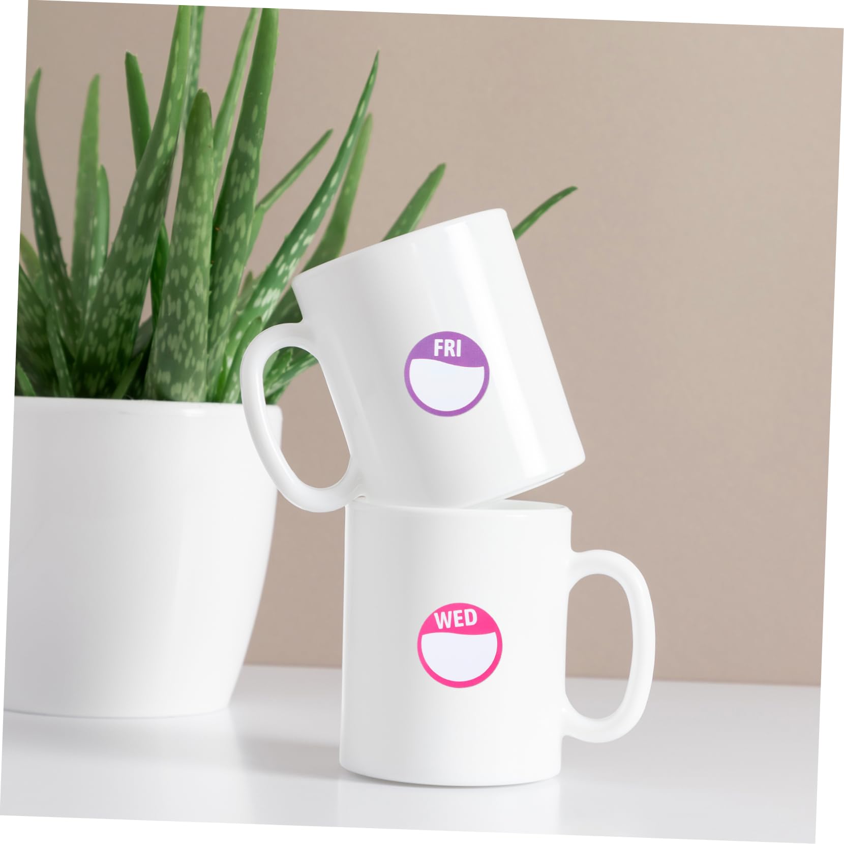 NUOBESTY 3 Ensembles Étiquettes Adhésives De Semaine Colorées De Stickers De Date Et Jours Pour Gestion Autocollants Pratiques Pour Calendriers Et Alimentaires 7 Rouleaux*3