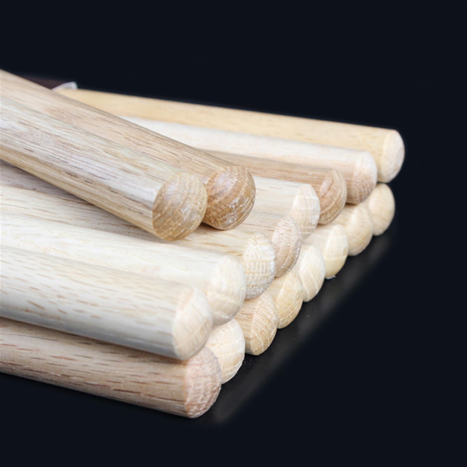 1 Paio Di Accessori Per Bacchette Professionali In Legno Massello Di Noce Americano 5A/7A Bacchette per Batteria Principianti (Color : 7A)