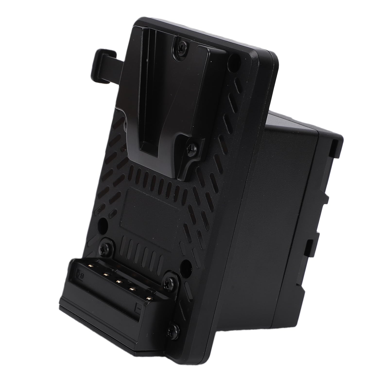 Generic Adaptador de Batería de Montaje en V Universal Conversión de Batería Simulada Completamente Decodificada para Fuente de Alimentación de Cámara Aluminio 1 Pieza