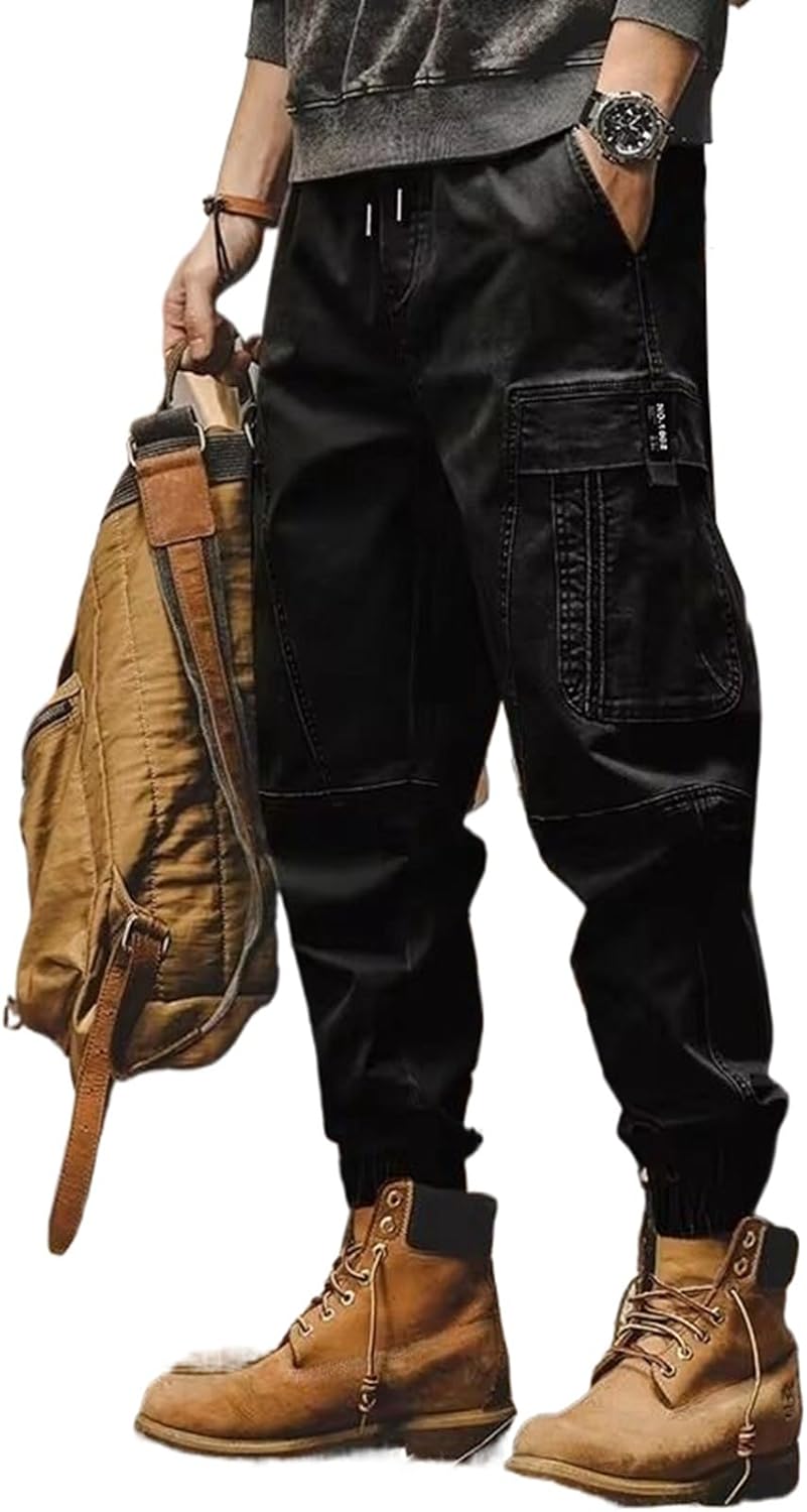 Cargo Pants Men Jogging Casual Pants Cotton Military Mens Streetwear Mens Work Tactical Tracksuit Trousers