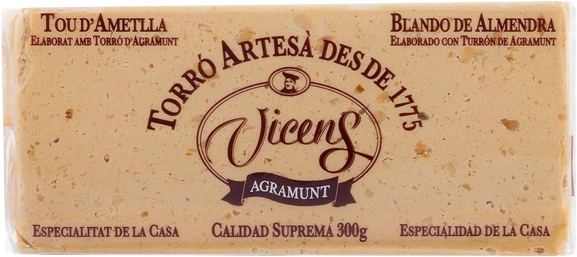 Creamy Almond Turrón Bar by Vicens