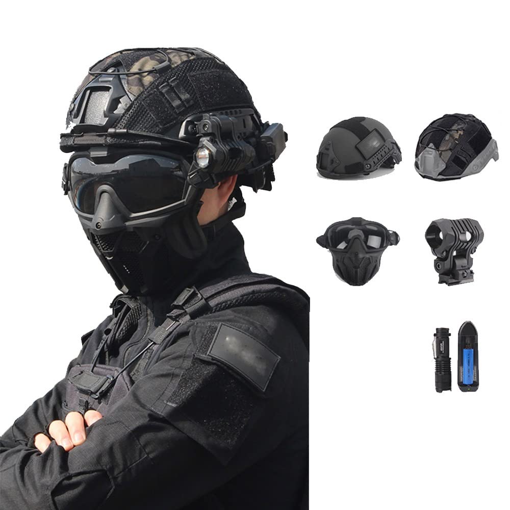 Amazon.co.jp: Fast Tactical Helmet Set, Tactical