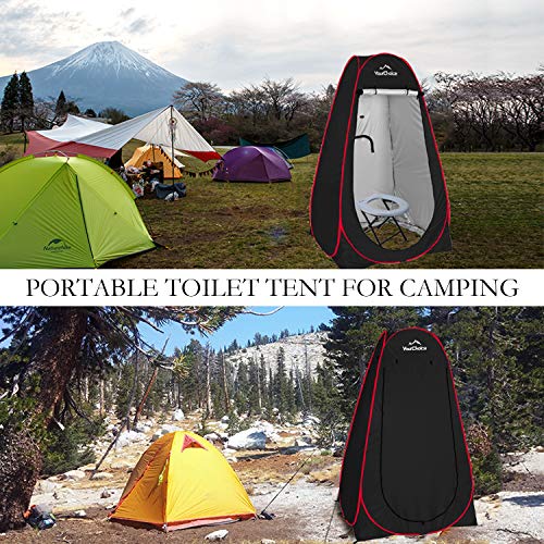 Image of Your Choice Pop Up Shower Tent 47.2 inch Wx74.8 /82.7 inch H Privacy Changing Tent | Waterproof Silver Coating Portable Shelter with Carry Bag for Camping, Beach, RV, Hiking, Fishing