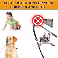 Vista 2 de 10 pies *2 piezas - Protector de cables de 1/2 pulgada, tubo protector de cables, funda de cable con ranura divisoria para cable USB, cable de Blanco