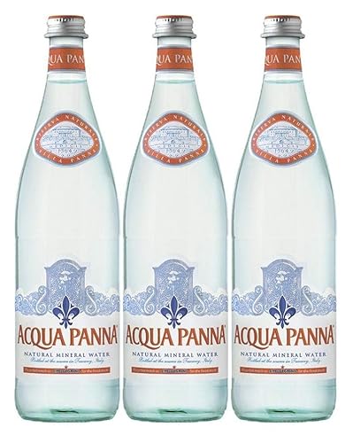 Acqua Panna Agua natural de manantial botella de vidrio de 253 onzas paquete de 3 total de 7590 onzas Acqua Panna Agua natural de manantial botella de vidrio de 253 onzas paquete de 3 total de 7590 onzas