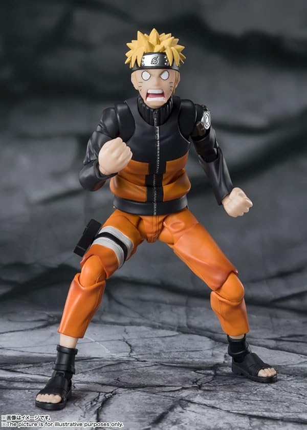 TAMASHII NATIONS - Naruto Shippuden - Naruto Uzumaki -The Jinchuriki Entrusted with Hope, Bandai Spirits S.H.Figuarts Action Figure by TAMASHII NATIONS - Image 7