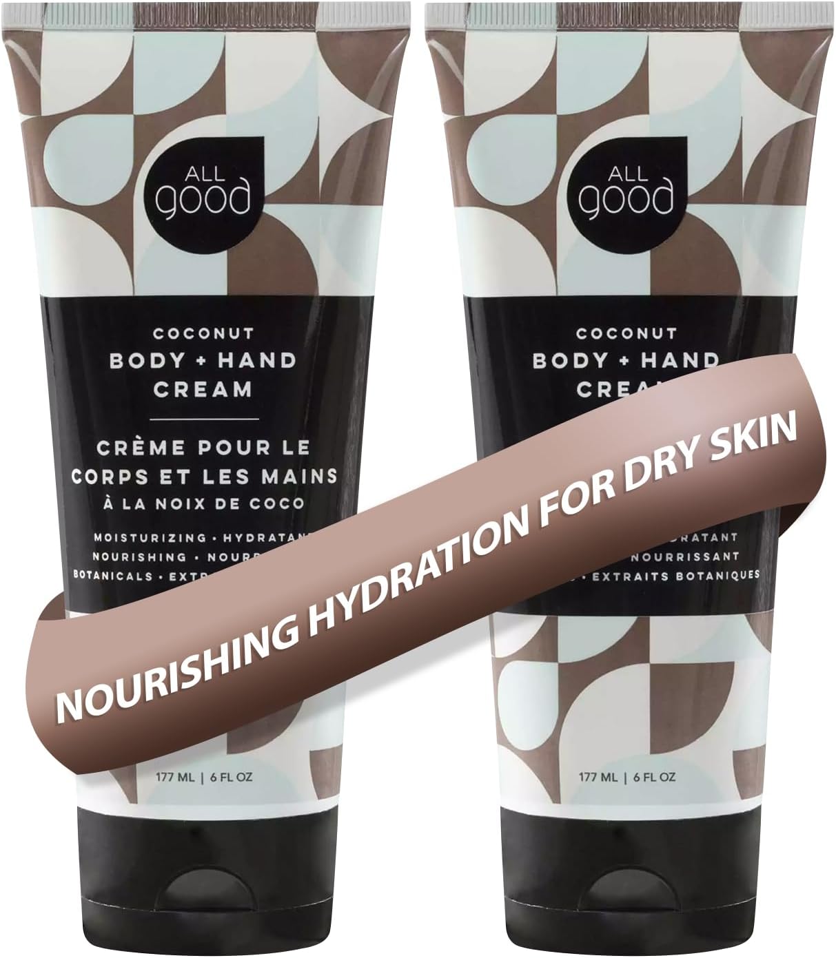 All Good Body Lotion (2-Pack, Coconut)