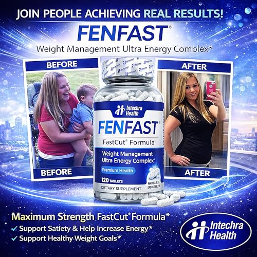 Diet Pills that Work for Weight Management Best Diet Pills + Powerful Energy Boost 120 White Blue Tablets - Image 5