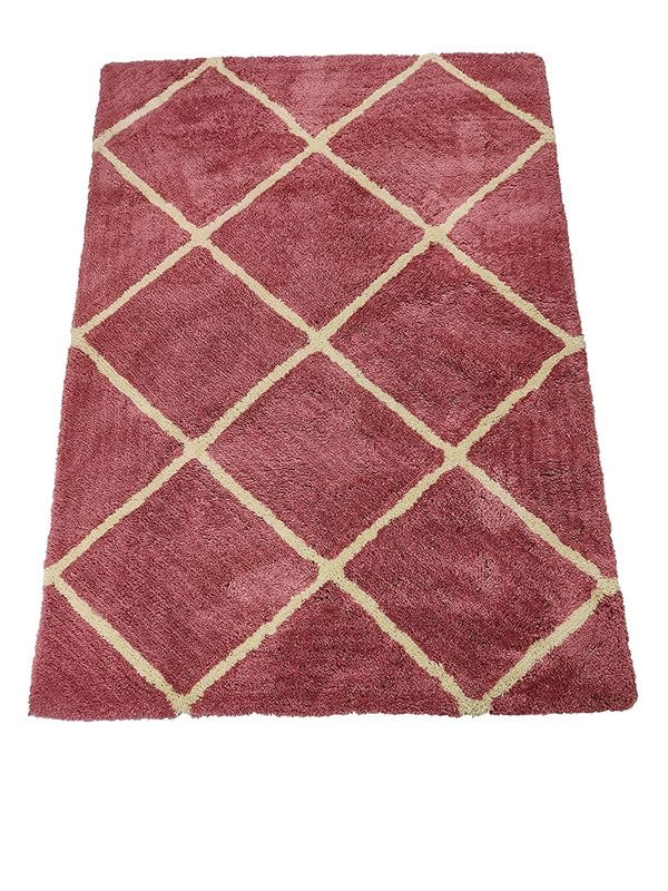 Image of HandmadeSHAGGY Pure Microfiber Smooth & Anti-Skid Carpets for Bedroom & Living Room, 2 inch Thickness Size- 12X18 Feet
