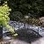 Outvita 4FT Metal Garden Bridge for Outdoor, Elegant Decorative Bridge with Powder-Coated Finish and Security Guardrail for Patio Pond Backyard Landscaping (Garden)
