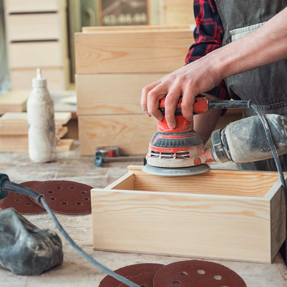 Exclusive Special Coceca 160pcs Orbital Sandpaper Sanding Discs 5 Inches 8 Hole Hook and Loop Orbital Sander Pads, 20pcs Each 40 80 100 120 150 180 Grit and 10pcs Each 240 320 400 600 Grit Black Friday - 50% OFF Coceca 160pcs Orbital Sandpaper Sanding Discs 5 Inches 8 Hole Hook and Loop Orbital Sander Pads, 20pcs Each 40 80 100 120 150 180 Grit and 10pcs Each 240 320 400 600 Grit