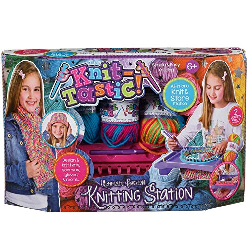 AJ Knit-Tastic Knitting Station Set Design Playing Set