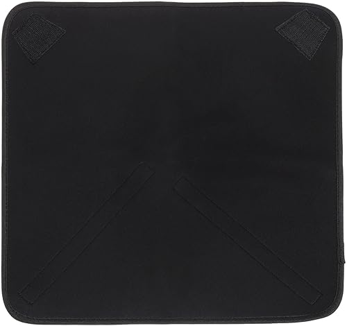 Miniatura 4 de PATIKIL Envoltura protectora para cámara, 18 x 18 pulgadas para lentes con neopreno protector grueso, bolsa para lentes con gancho y bucle para