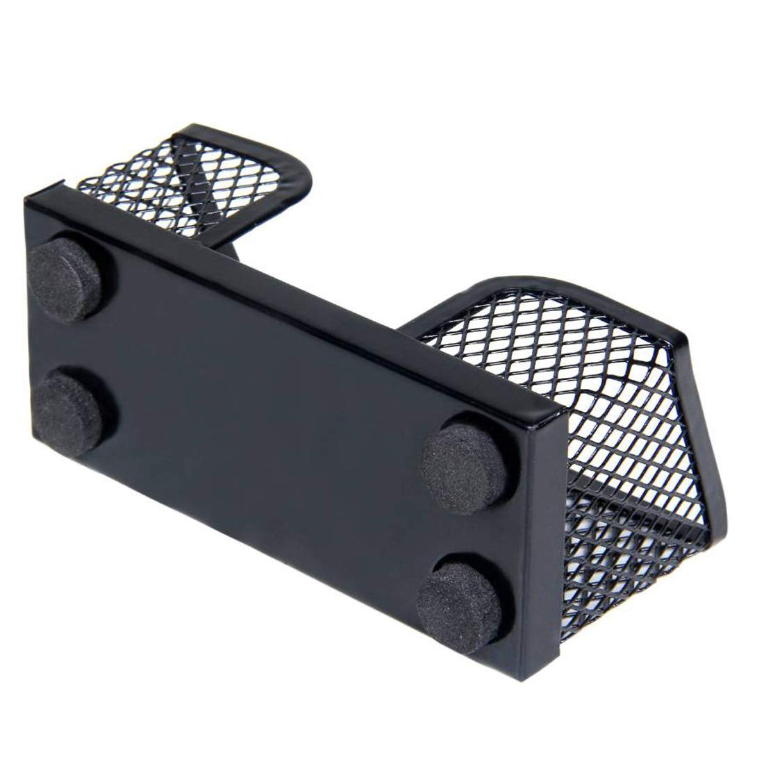 Panku Standard Mesh Iron Card holder, Pen Stand,Pencil Stand,Pen Holders,Pencil Holder for Office Table/Study Table/Office Desk/Office Stationery/Study Material Black Pack of 3 2