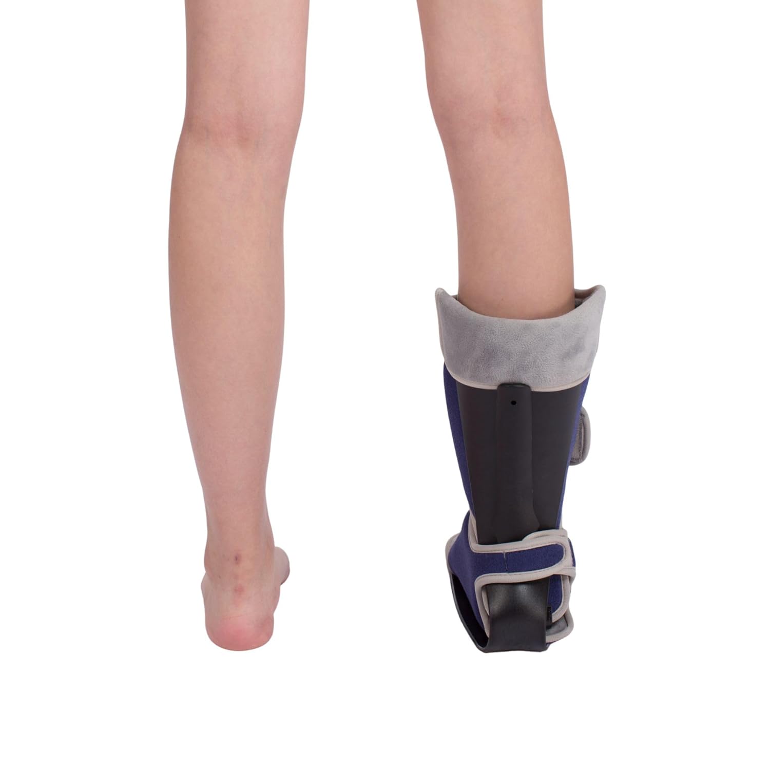 Boot Splint AFO Boot Orthopedic Foot Drop Support Brace - Smooth Liner & Heel Suspension for Pressure Relief, Plantar Flexion Control, Adjustable Fit for Either Foot, Easy Wash