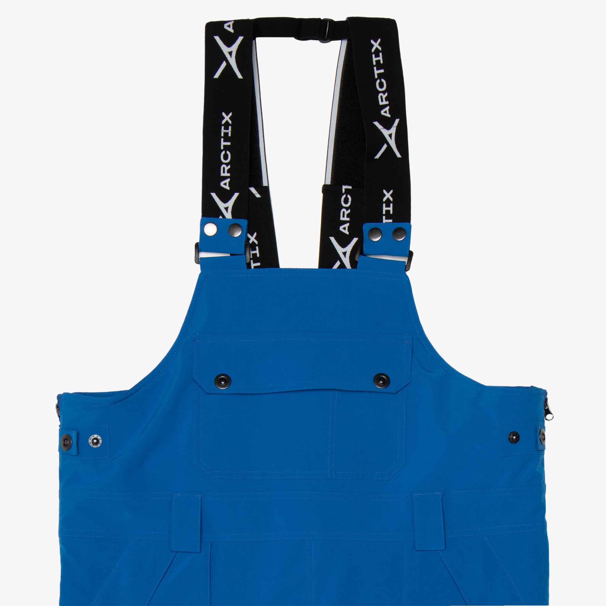 ARCTIX Salopette Eco Friend con cavatappi Bavaglino da Sci, Tubo per Stufa Blu, L Uomo