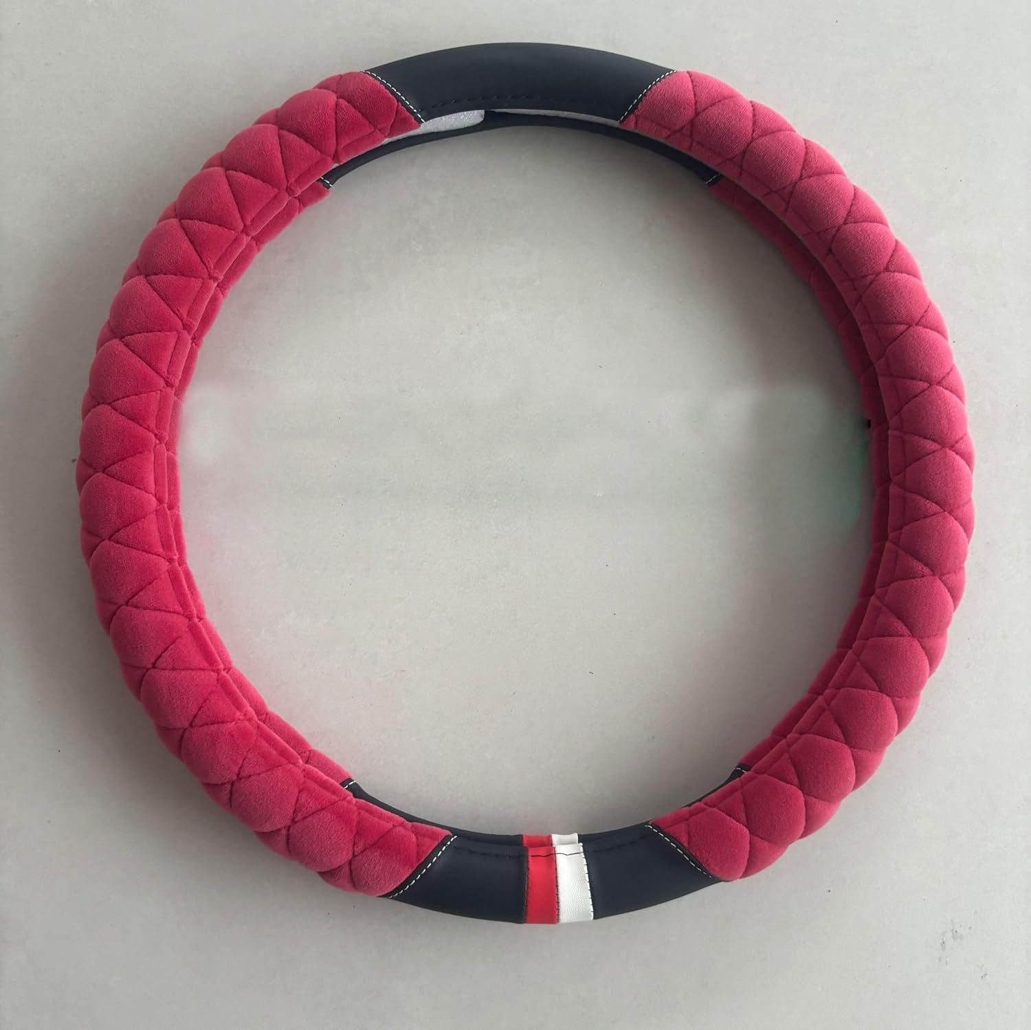 Coprivolante In Alcantara Lussuoso, Antiscivolo E Imbottito, Universale 37-41cm Per Auto, SUV