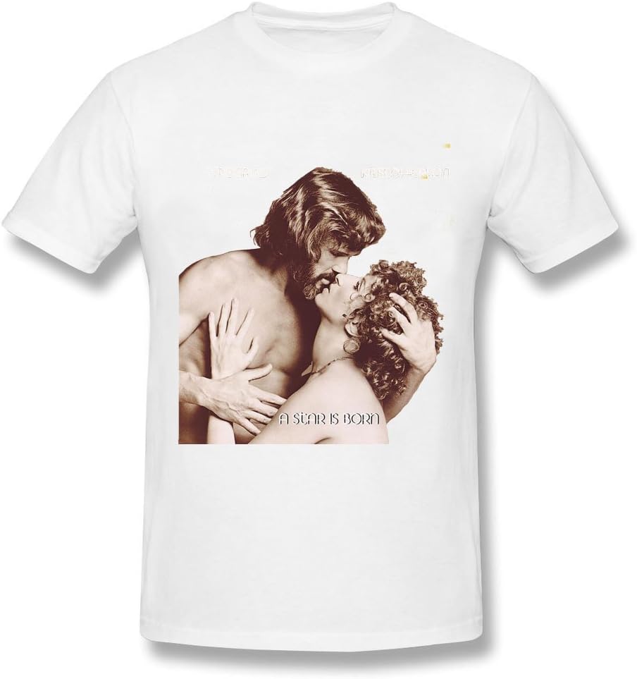 Men's Barbra Streisand A Star Is Born Poster T-shirt White