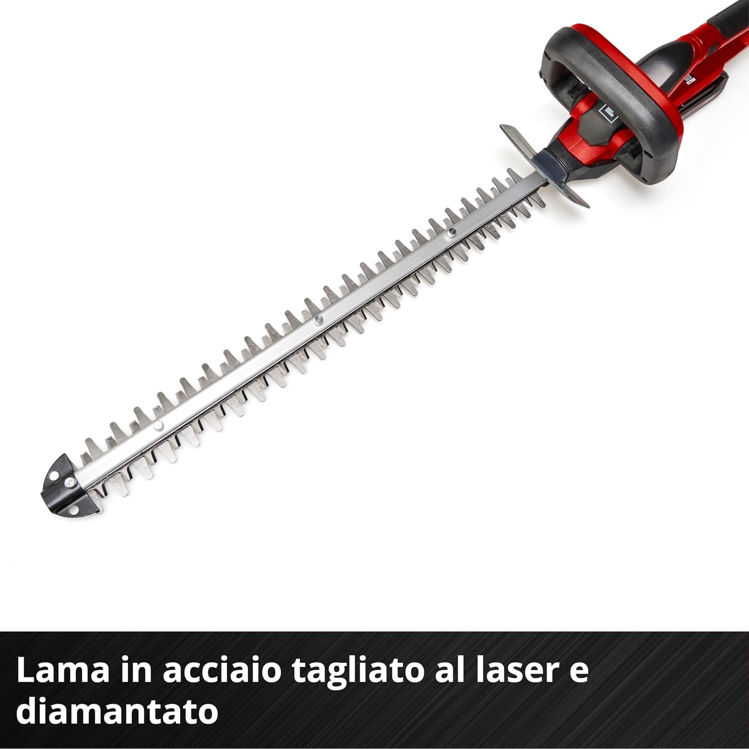 Einhell Tagliasiepi a batteria GC-CH 1855/1 Li Kit Power X-Change (18 V, 55 cm lunghezza di taglio, 18 mm distanza tra i denti, maniglia girevole, incl. 2,5 Ah batteria e caricabatteria)