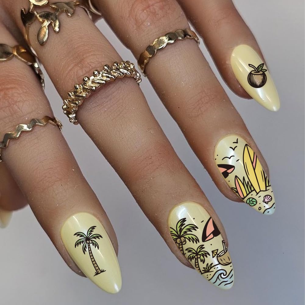 PH PandaHall 3 pezzi di piastre per timbri per unghie con motivi di animali e piante, modelli per nail art con scena di prateria, bellissimi motivi in acciaio inossidabile per stencil artistici per