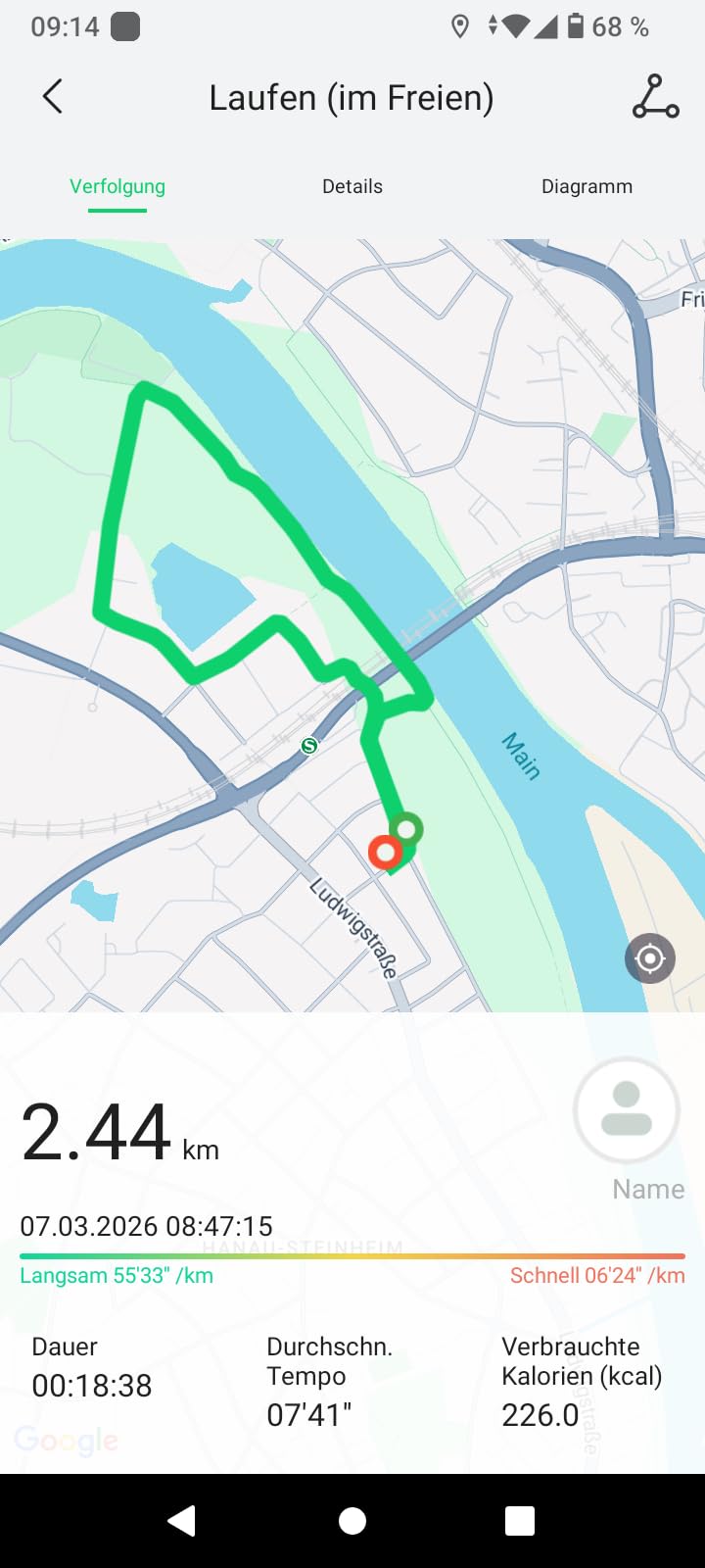Atlanta Fitnessband mit 3 Bändern Gesundheitstracker - 9760/7 | Inklusive 3 Klettbändern – Displayloser Fitnesstracker