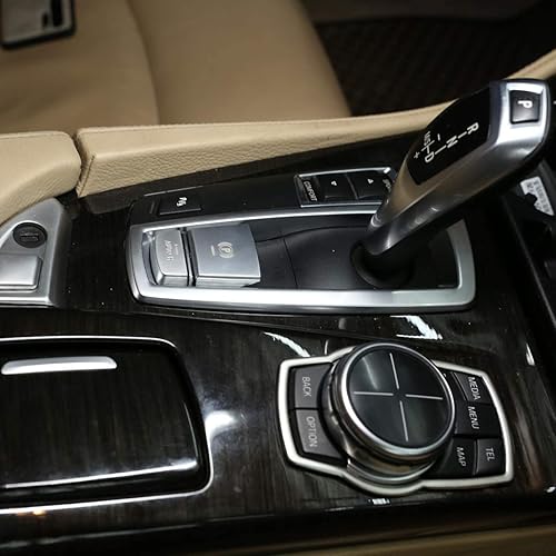 Miniatura 3 de ABS cromo coche freno de mano cubierta cubierta para BMW F10 F07 F25 F26 F15 F16 5 Series GT X3/X4/X5/X6 Accesorios