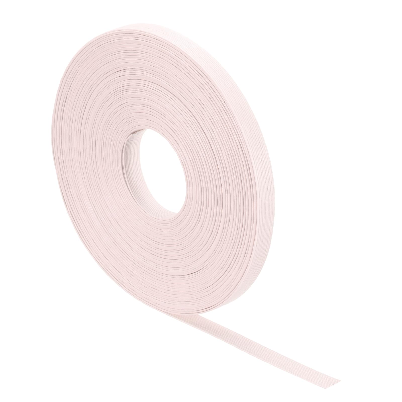 PATIKIL Canna da tessitura in rattan di carta, 27,3 m x 1,5 cm, 12 strati, cestino per tessitura, per fai da te, decorazione per casa, cucina, cesti, artigianato, rosa brillante