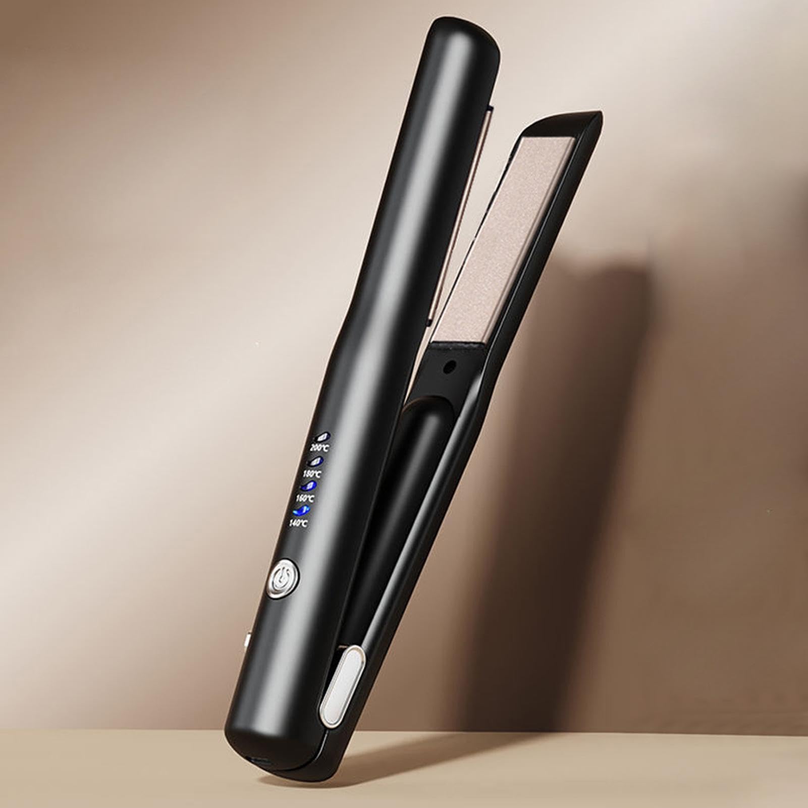 Piastra lisciante senza fili, piastra per capelli portatile senza fili | Ferri per bigodini Meno effetto , strumenti per lo styling, ricaricabile