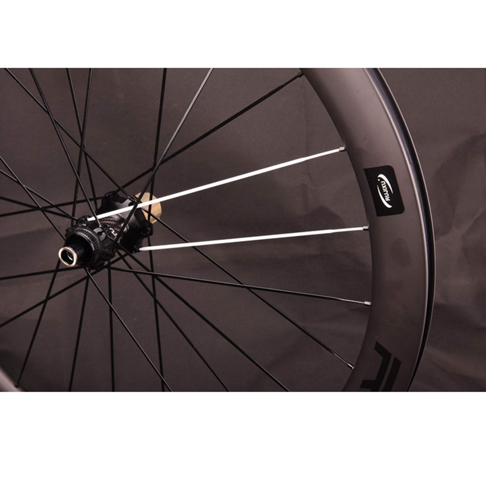 Paire De Roues Carbone 700C Pour Vélo Route - Freins Disque & Patins, 8-12 Vitesses