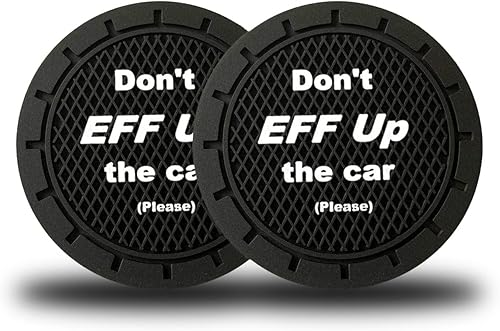 cueclue Paquete de 2 posavasos para automóvil, portavasos de silicona de 2.75 pulgadas, portavasos extraíbles para tu automóvil, tapetes