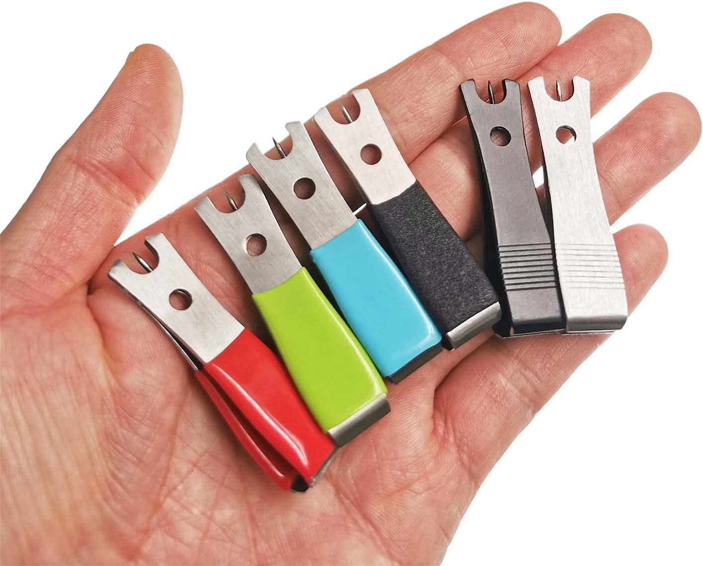 Fishing Line Nipper Cutter Clipper with Hook Eye Cleaner Pin Fishing Stainless Steel Tool image 2