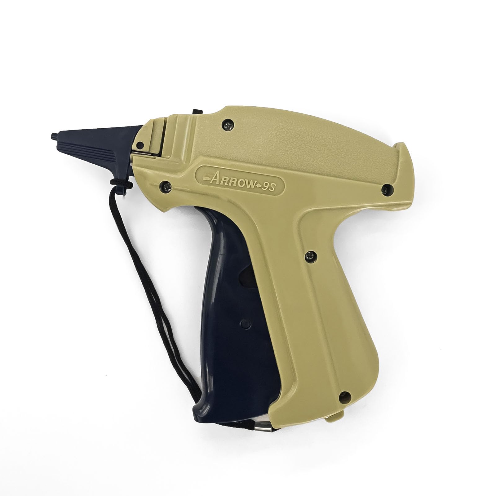 Heftpistole - Etikettierpistole ARROW 9S + 5 Ersatznadeln + 1.000 Kartonetiketten Etiketten 30x45 mm + 1.000 Heftfäden Standard (40mm Heftfäden)