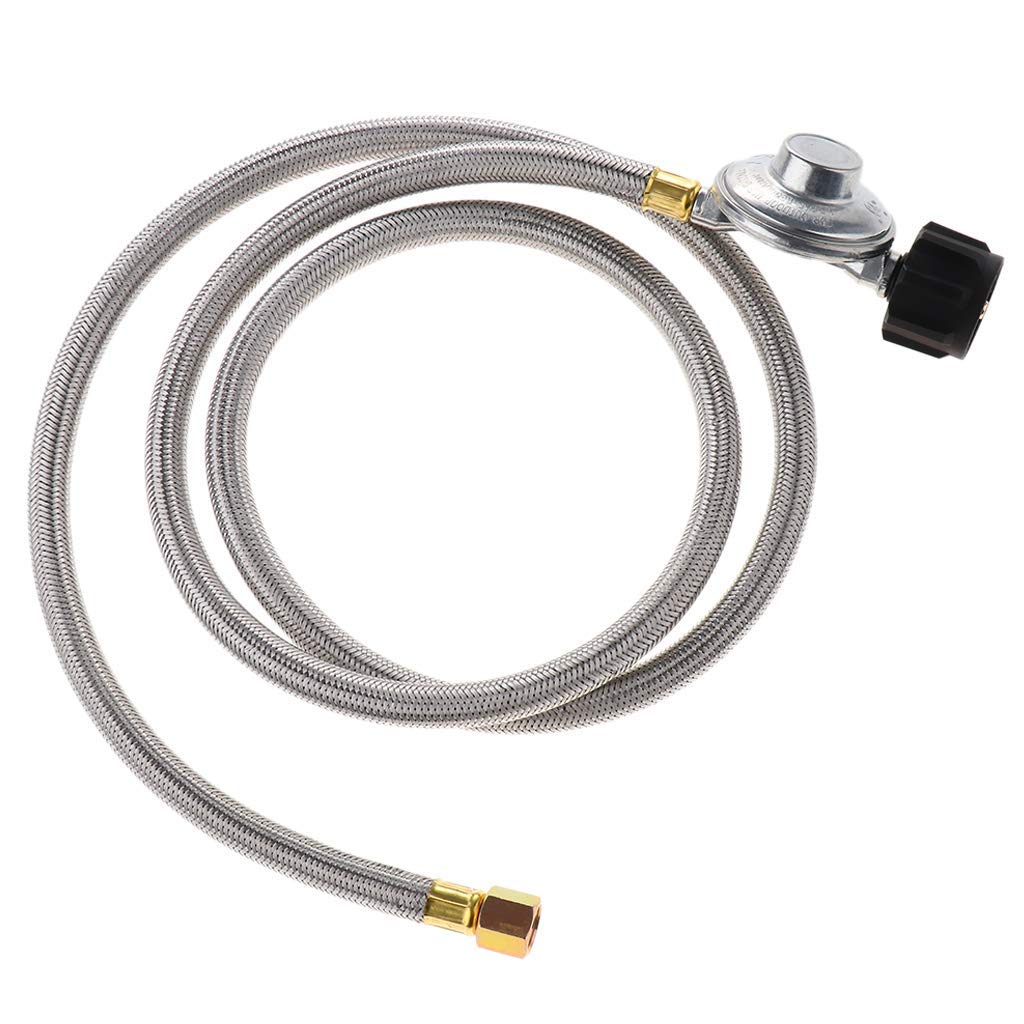 regolatore del gas propano regolatore di pressione + tubo per campeggio
