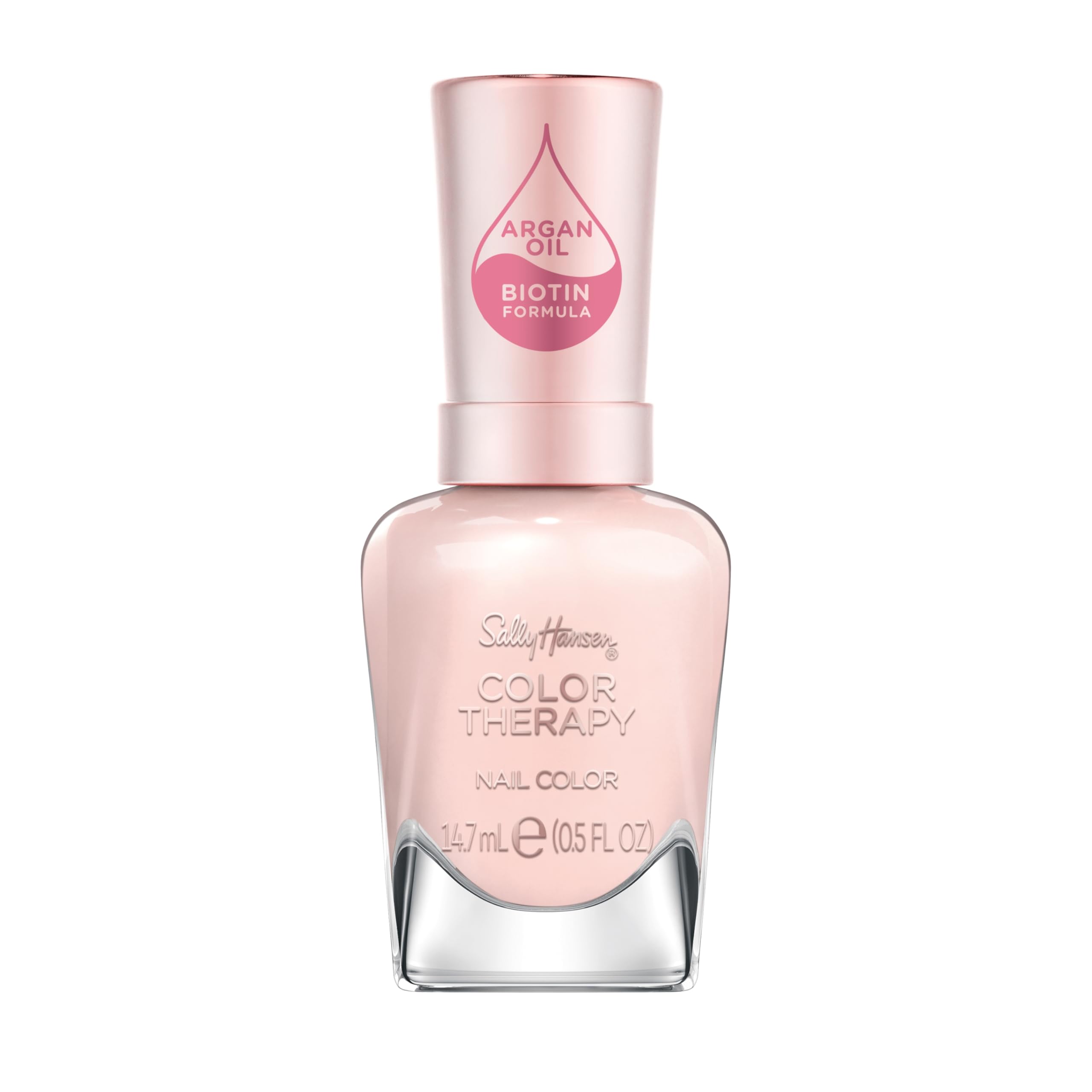 Colour Therapy Nail Polish with Argan Oil, 14.7 ml, 220 Rosy Quartz