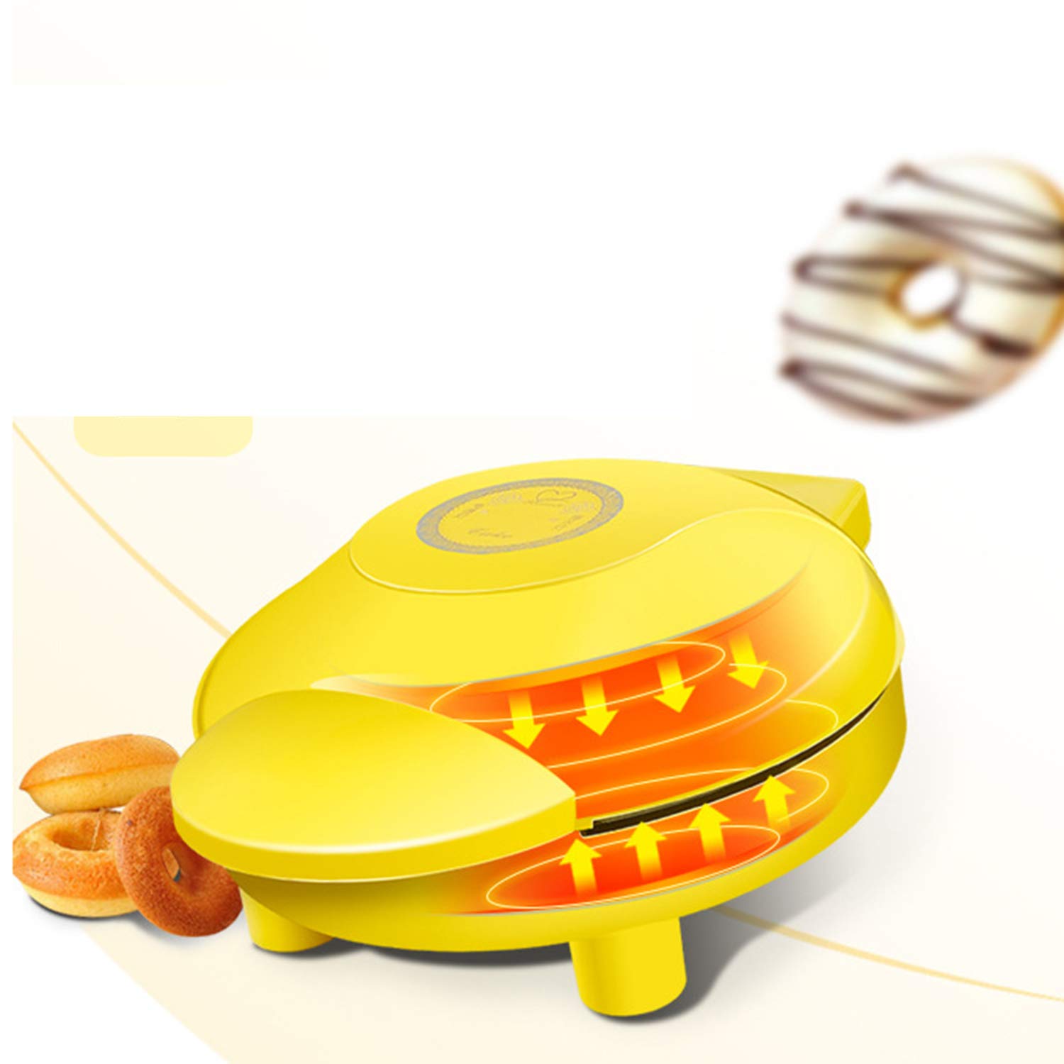 Máquina Para Hacer Galletas Mini Fabricante De Rosquillas Con 7 Platos Antiadherentes De Donas Para Una Cocina Divertida
