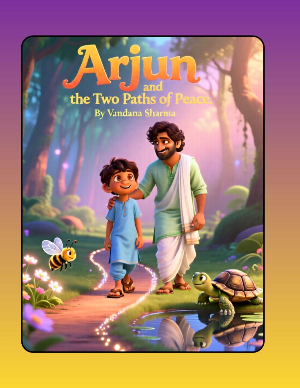 “Arjun and the Two Paths of Peace”: A Children’s Story on Inner Peace Inspired by the Bhagavad Gita (Discovering the Bhagawad Gita -A Journey for Young Hearts)