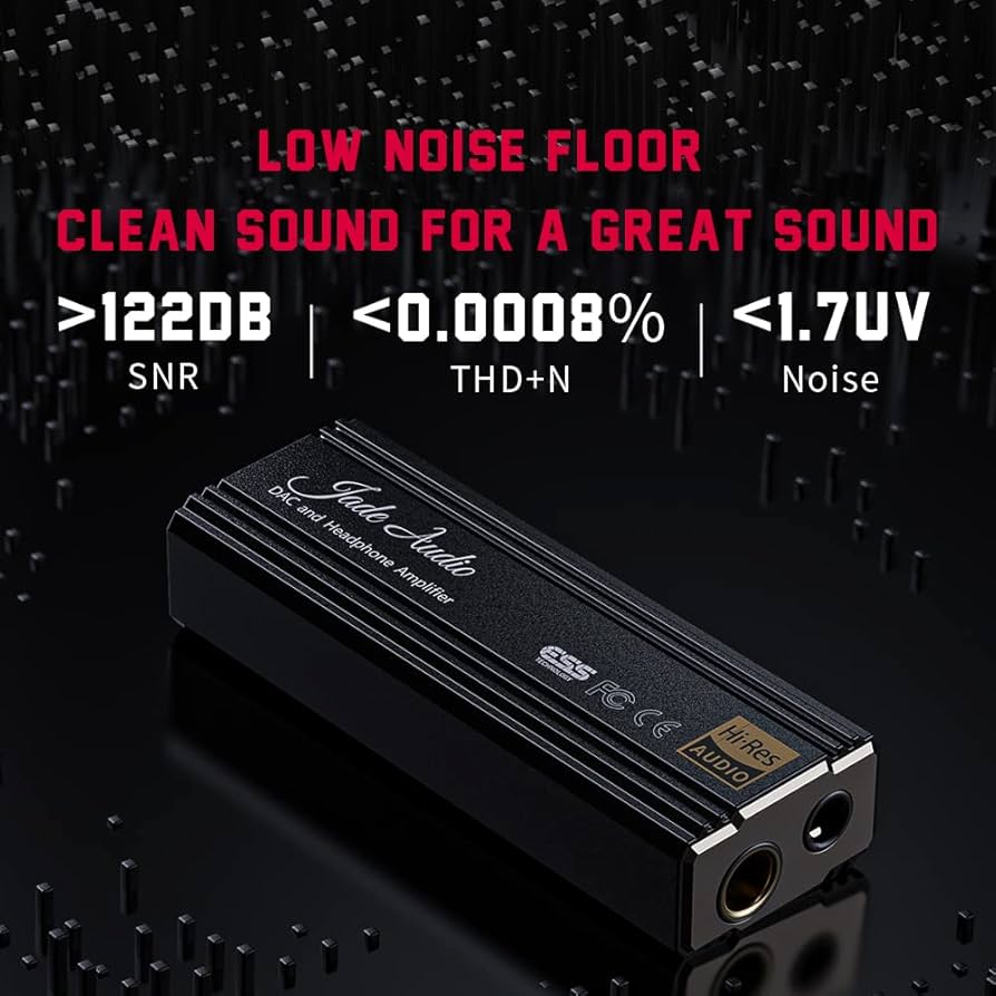 FiiO JadeAudio KA3 Portable High-Resolution USB DAC Amplifier