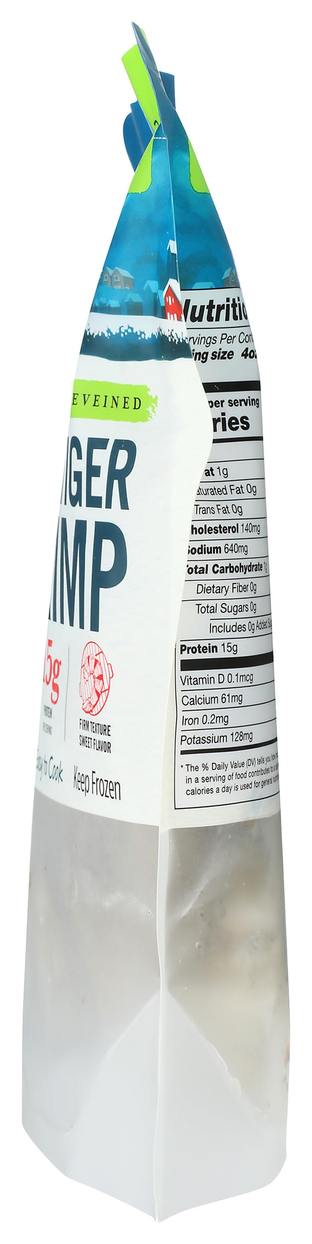 Shrimp Black Tiger Ez 21/25 Frozen, 12 Ounce | Grocery Pickup