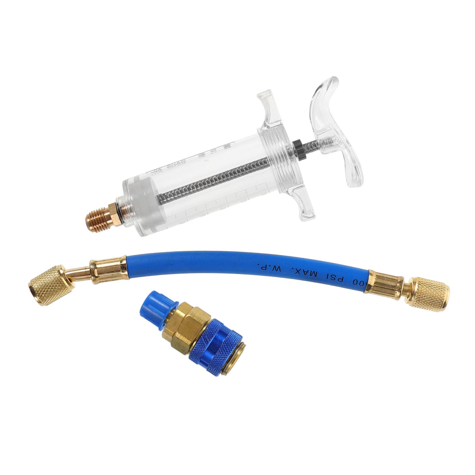 Amosfun 1 Set Strumento Spray Olio Auto Manuale Iniettore Iniettore Olio Strumento Iniettore Refrigerante Strumenti Iniettore Olio Auto Iniettore Olio Iniettore Liquido