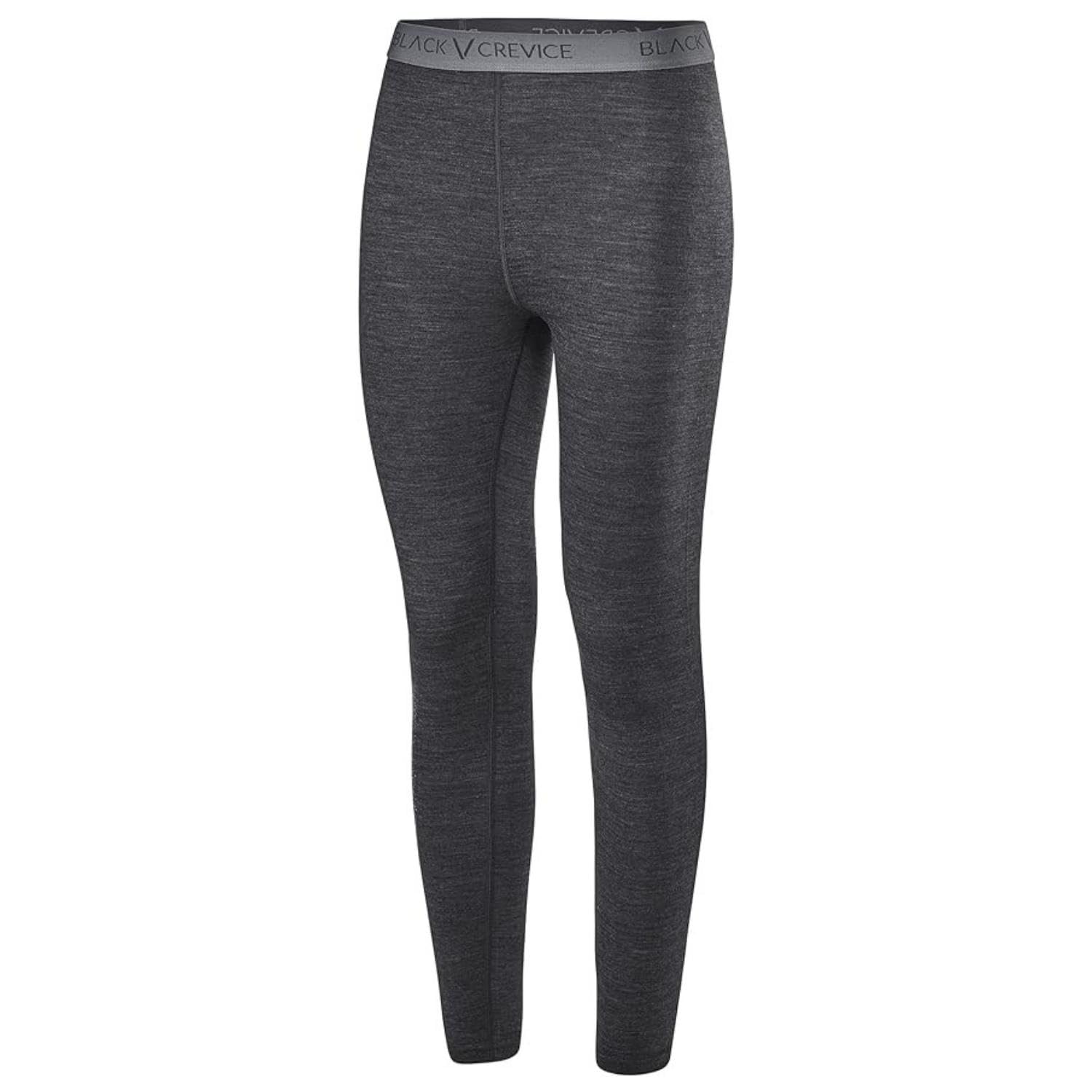 Black Crevice Leggings da Donna in Lana Merino I Intimo di pregio in Lana Merino da Donna I Intimo da Sci in Lana Merino da Donna in 70% Lana Merino e 30% PES I Pantaloni Intimi Termici