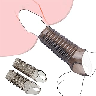 Cock Ring Penis Rings Adult Sex Toys for Men Stronger Erection, Penis Sleeve Cock Sleeve Male Sex Toys Penis Extender, Adult Sex Toys & Games, Silicone Dick Ring Penis Enlarger, Delay Ejaculation