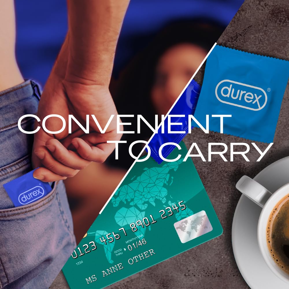Durex Mutual Climax Condoms for Men & Women - 10 Count |Extra Dotted and Ribbed for Pleasure | Performa Lubricant for Long Lasting Climax Delay|Suitable for use with lubes & toys 3