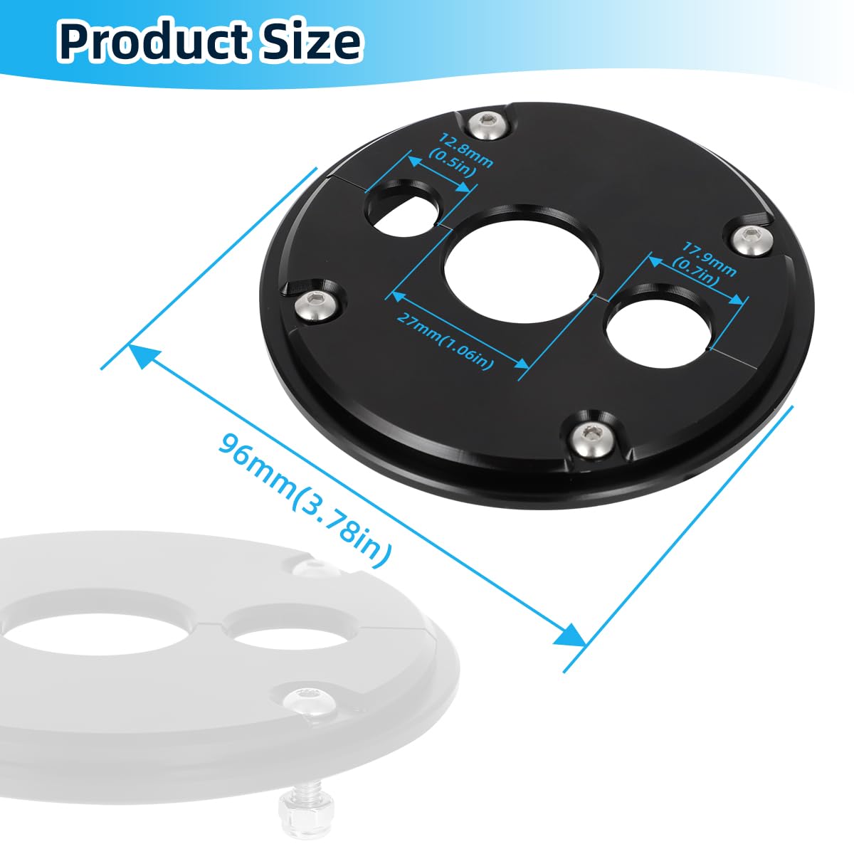 Snapklik.com : For Holley Terminator X Fire Wall Pass Through LS ...