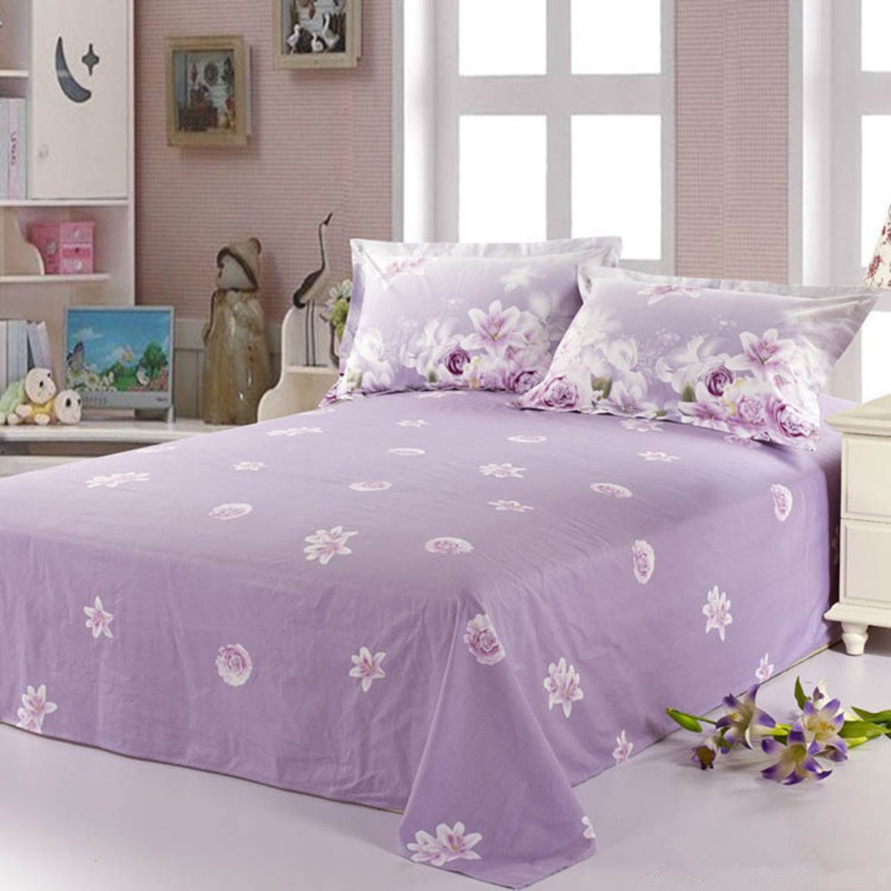 Drap en coton double 240x265cm idéal pour lit de dortoir Dortoip