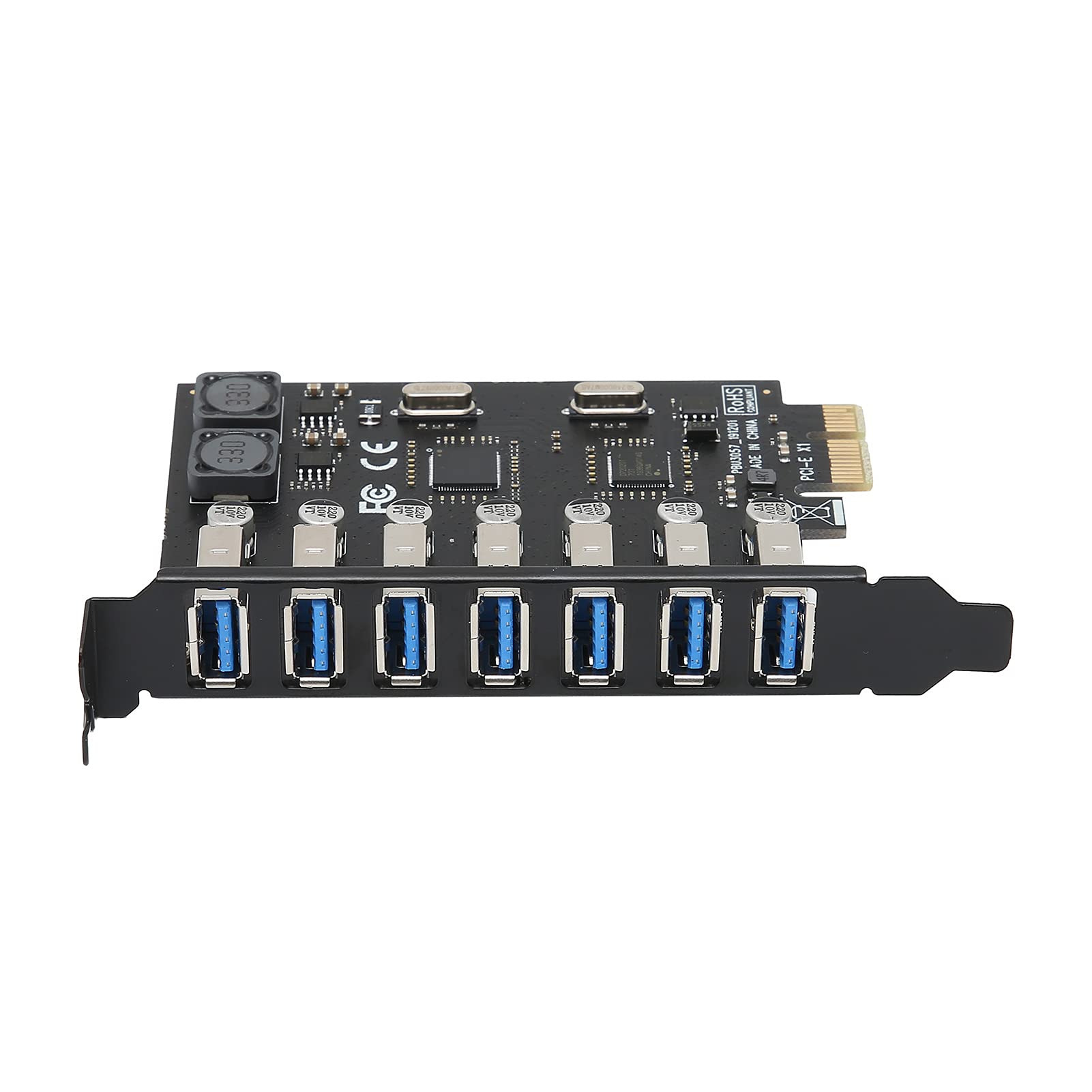 Annadue 7 Porte PCI E a USB 3.0 5Gbps Scheda di Espansione