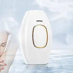 Conjunto De Depilação A Laser Em Casa, Depilação A Laser 5minskin, Dispositivos De Depilação A Laser Para Mulheres E Homens, Aplicável A Qualquer Parte Do Corpo, Black