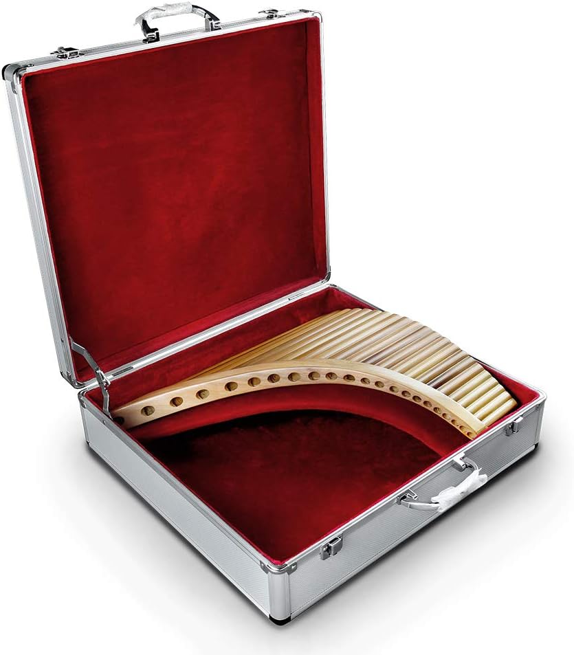 Buy 20 Pipes E Key Natural Bamboo Pan Flute Chinese Traditional Musical