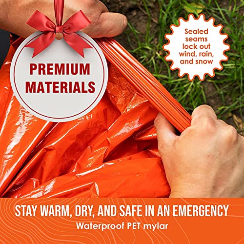 Emergency-Sleeping-Bag-Waterproof-Thermal-Bivy-Sack-with-Survival-Blanket-for-Outdoor-Hiking-Camping-Adventure